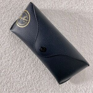 Ray Ban Black Glasses Semi Soft Case